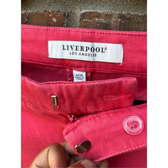 Liverpool Los Angeles tweel wide cropped cargo pants waste, 28 original price at - Picture 7 of 11